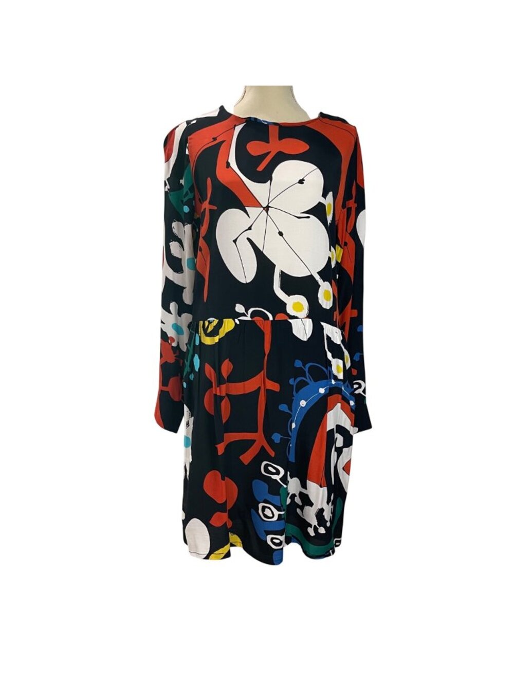 Desigual Christian Lacroix Abstract Mini Dress Women's Size 44 US 10 Multicolor